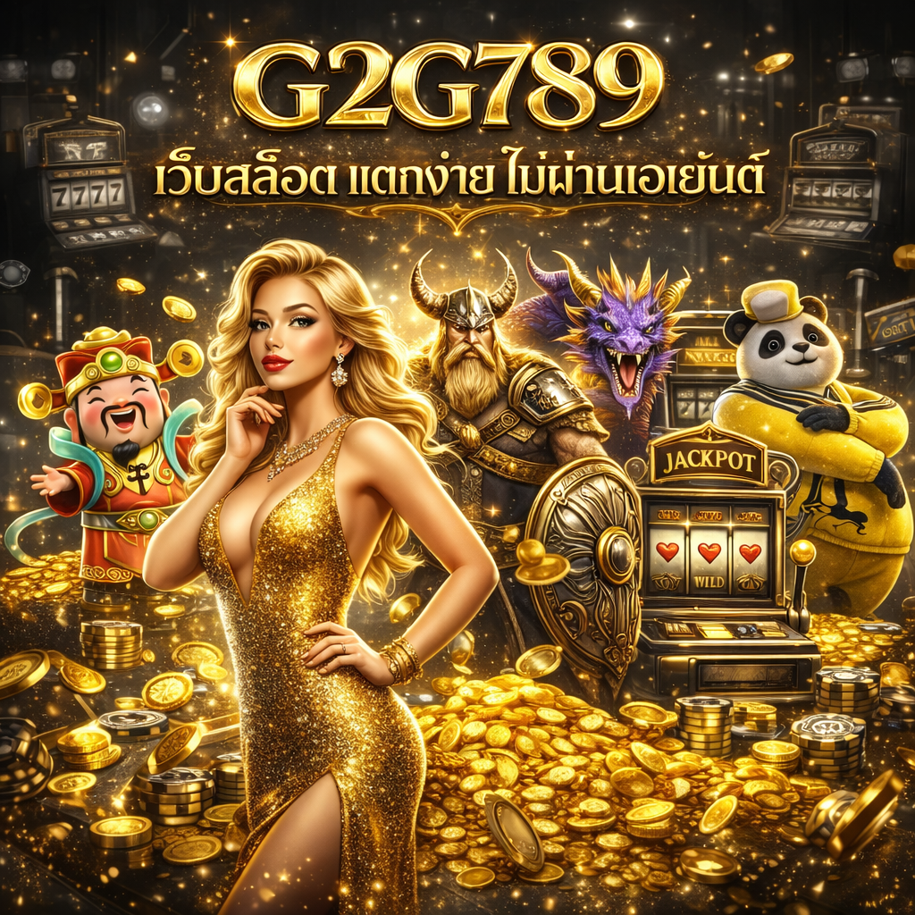 G2G789 เว็บสล็อต แตกง่าย ไม่ผ่านเอเย่นต์